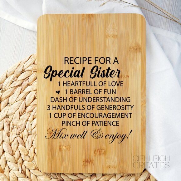 Individual Charcuterie board - Recipe for a Special Sister - Picture 1 of 1